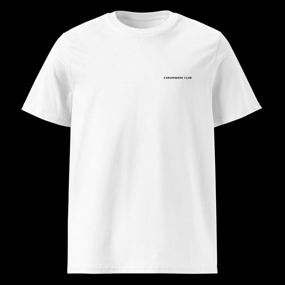 Vorderseite – W124 Blueprint Basic T-Shirt — Weiß