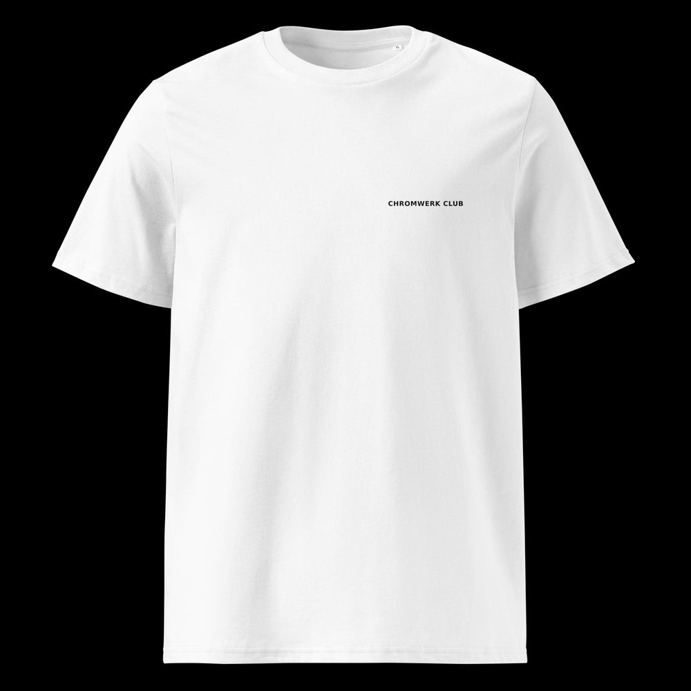 Vorderseite – Wackeldackel Blueprint Basic T-Shirt — Weiß